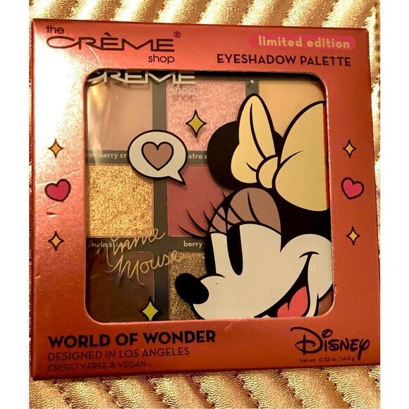 THE CREME SHOP - NWT - Limited Edition Minnie Mouse “World of Wonder” Eyeshadow - Picture 5 of 12